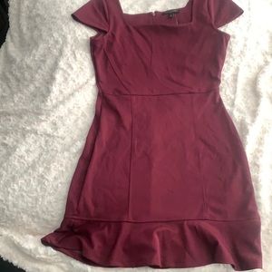 Plum dress